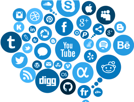 Social Media Networking - Transparent Social Media Png (480x341), Png Download