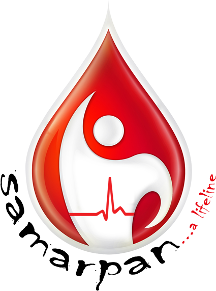 Give Blood, Feel Proud - Samarpan (425x571), Png Download