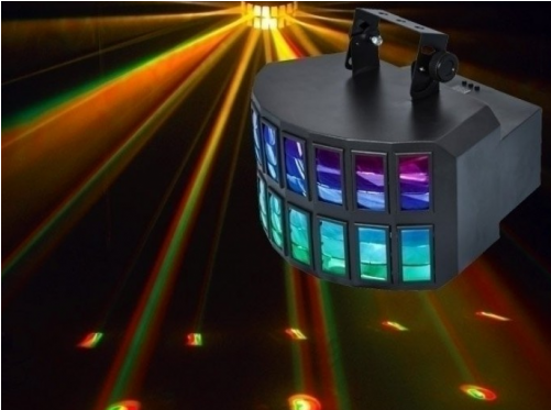 Hire Razortri Led Razor 48 Lenses 2x8w Rgbw/a Leds - Light Beam (500x500), Png Download