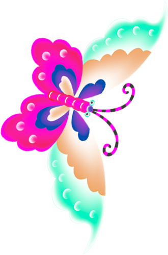 Butterfly (330x500), Png Download