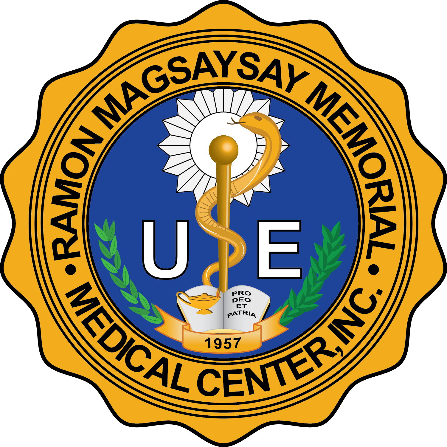 The Logo Of The University Of The East Ramon Magsaysay - University Of The East Ramon Magsaysay Memorial Medical (1500x1500), Png Download