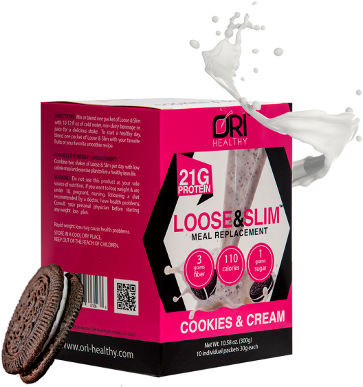 Loose&slim Cookies & Cream - Cookies And Cream (600x600), Png Download