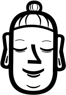 Buddha (320x480), Png Download
