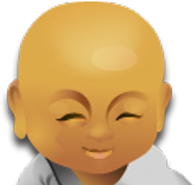 Little Buddha - Figurine (400x400), Png Download