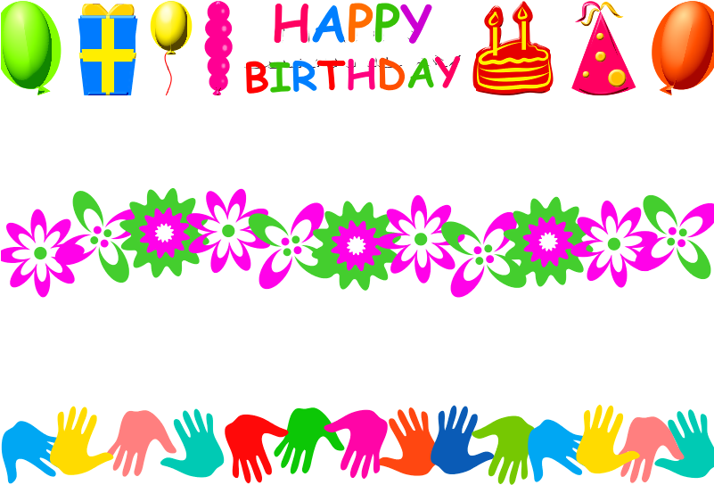 This Graphics Is Page Border About Birthdays, Boundaries, - Borders Design (800x569), Png Download