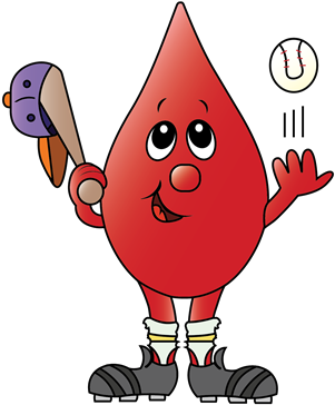 Gail Singer Memorial Blood Drive - Baseball Blood Drive (400x400), Png Download