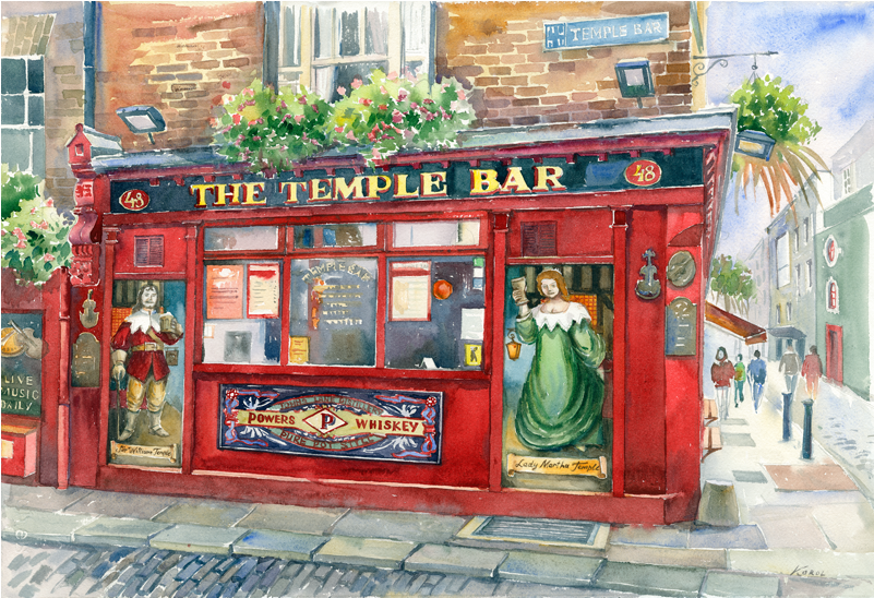 Temple Bar No - The Temple Bar (800x800), Png Download