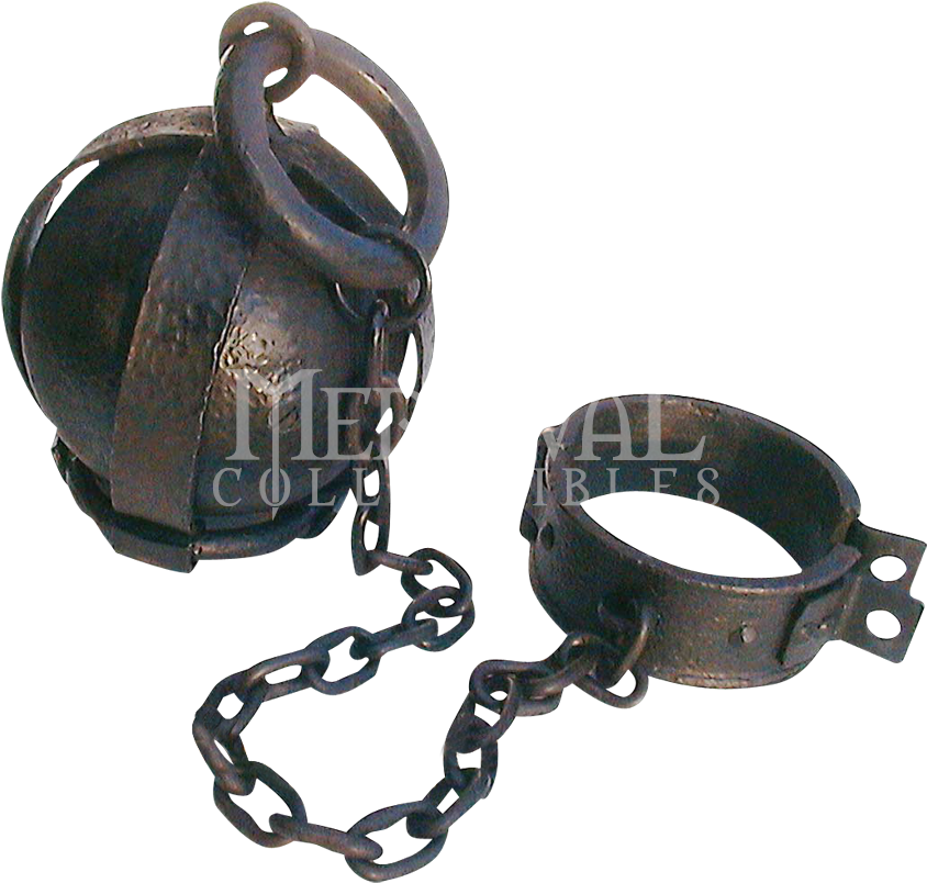 Prison Dungeon Ball And Chain Leg Shackles - Old Ball And Chain Meme (850x850), Png Download