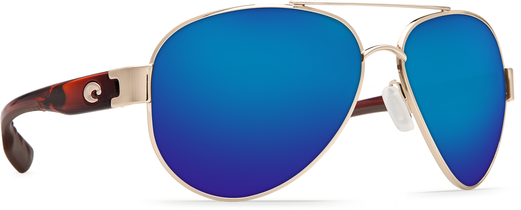 Costa Del Mar South Point Sunglasses In Rose Gold With - Costa Aviators (2000x1000), Png Download