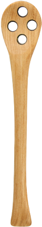 Wedderspoon Hand Crafted Round Honey Dipper Dipper, - Лопатка 30 См (500x500), Png Download