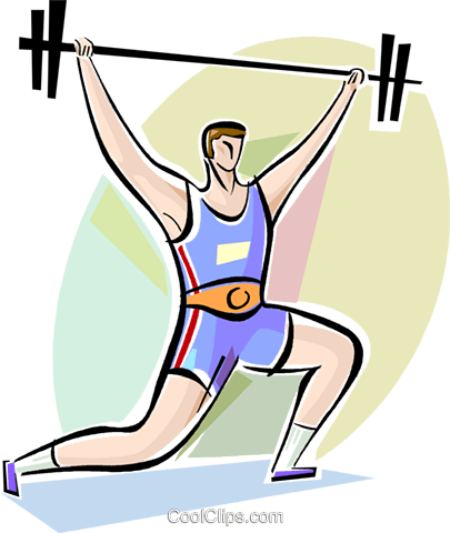 Bodybuilding And Weight Lifting Royalty Free Vector (405x480), Png Download