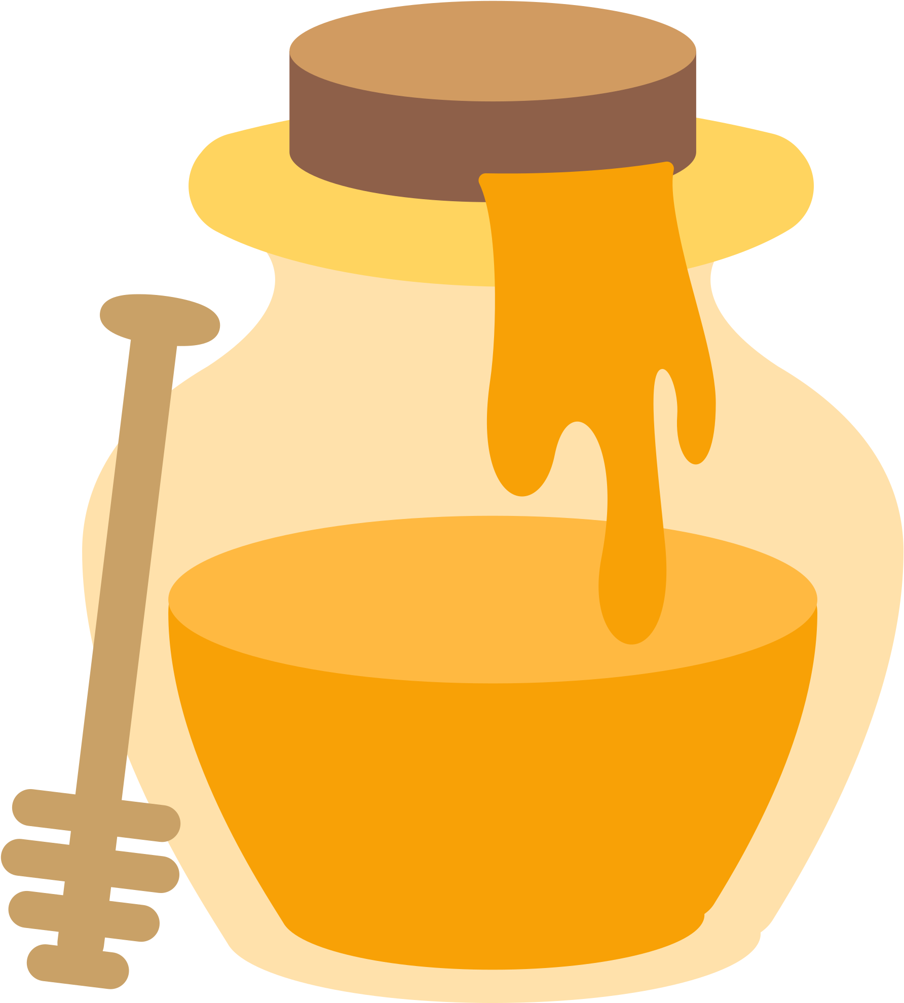 File Fxemoji U F Wikimedia Commons Other - Honey Emoji Transparent Background (480x480), Png Download