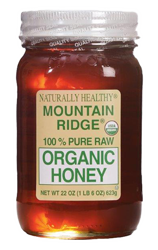Naturally Healthy® Mountain Ridge® Organic Honey - Mountain Ridge Organic Honey (309x488), Png Download