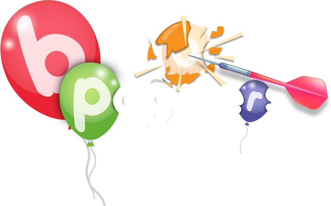 Pop As Many Balloons As You Can - Graphic Design (1120x697), Png Download