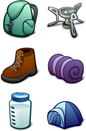 Search - Backpack Icon (296x444), Png Download