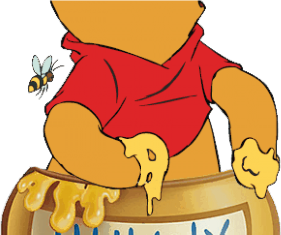 Free On Dumielauxepices Net Pooh Bear - Winnie The Pooh Holding Honey Pot (640x480), Png Download