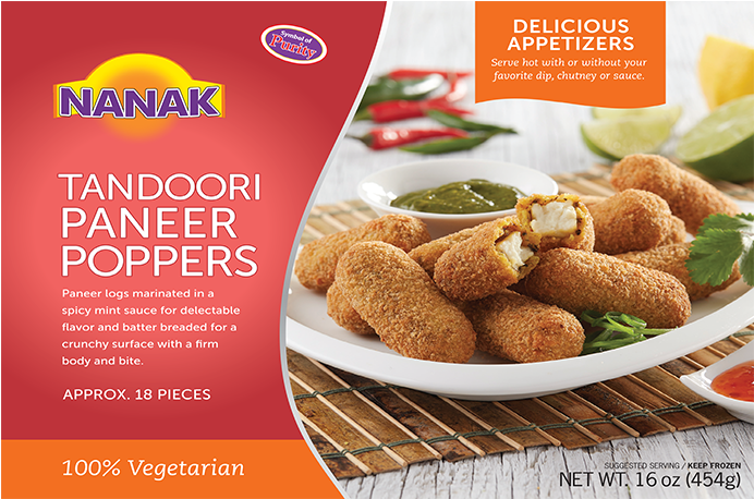 Paneer Poppers - Nanak Paneer Poppers (800x835), Png Download