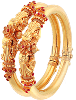 Best Gold Saving Scheme - Jewellery Gold Bangles (600x600), Png Download
