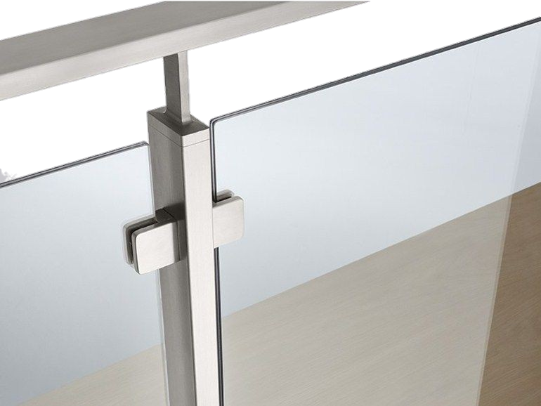 Om Steel Furniture Visakhapatnam - Parapetto In Vetro E Acciaio (770x578), Png Download