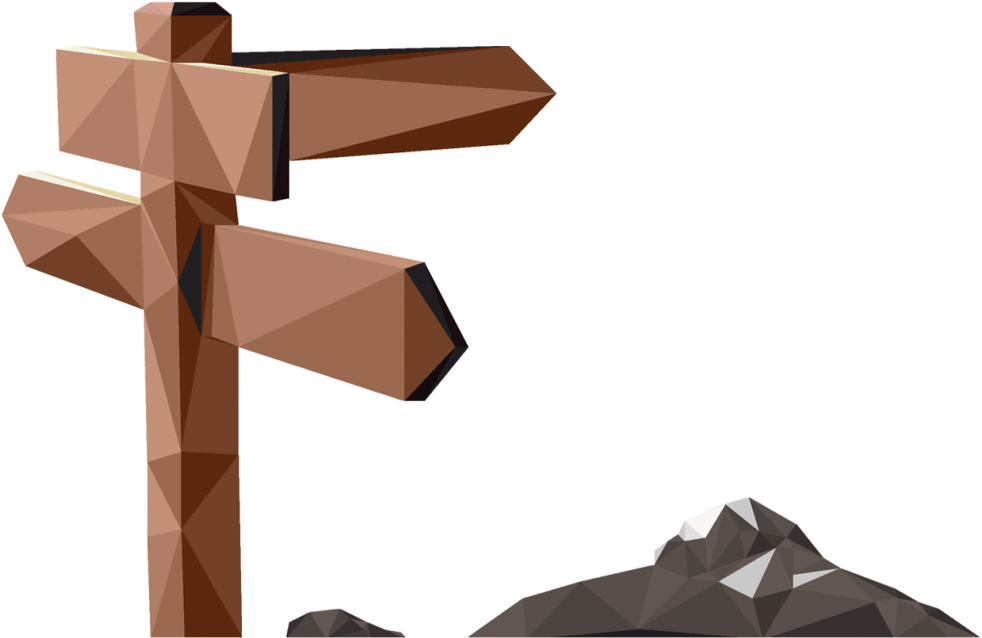 Hiking Route In Greenland - Road (1400x788), Png Download