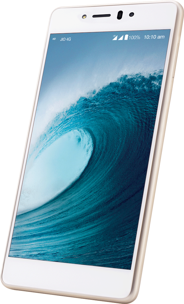 Reliance Jio Is Reported To Be Getting Ready To Sell - Lyf Water 8 White Color (1000x1000), Png Download