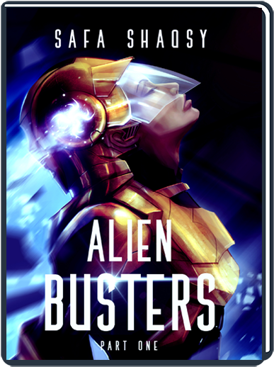 Download My Free Science Fiction Ebook Now - Alien Busters: Alien Hunting [book] (454x536), Png Download