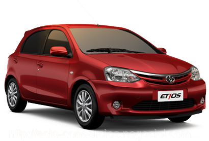 A/c Swift Dezire / Toyota Etios - Toyota Yaris Red 2017 (485x307), Png Download