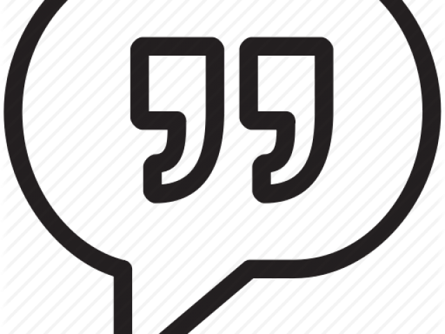 Quotation Clipart Communication Icon - Icon (640x480), Png Download