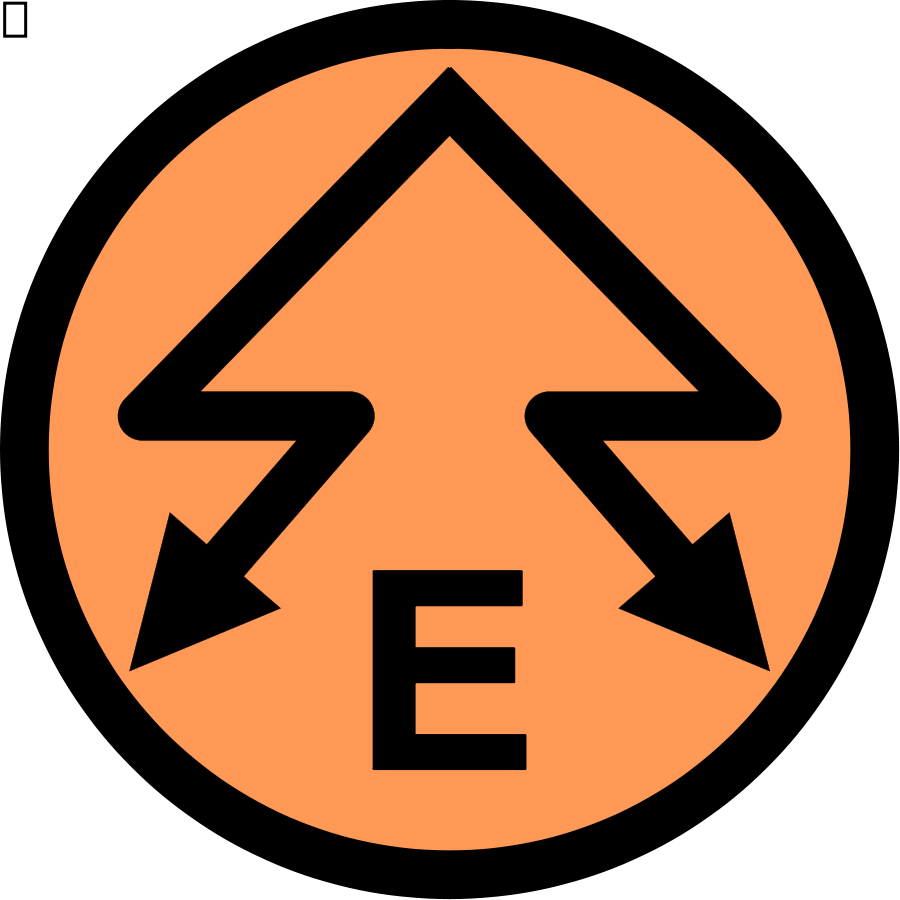How To Set Use Electric Power Emblem Clipart - Electricity Symbols Clip Art (900x900), Png Download