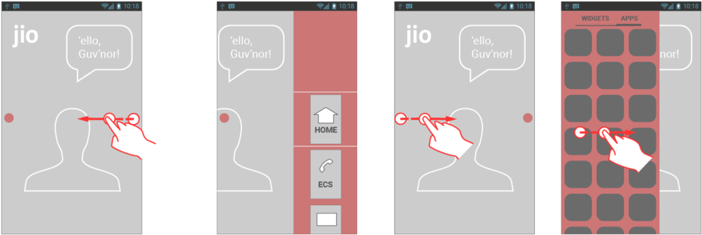 All Apps Related To Jio Services Are Full Screen Widgets - Portable Network Graphics (1000x341), Png Download