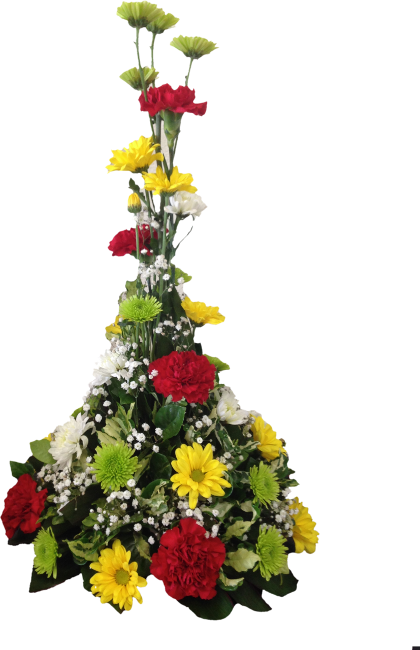 Round & Tall - Bouquet (827x1280), Png Download