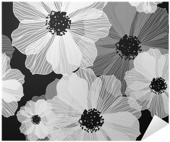 120 X 40 Cm Tableau Déco Panoramique Grosses Fleurs (400x400), Png Download