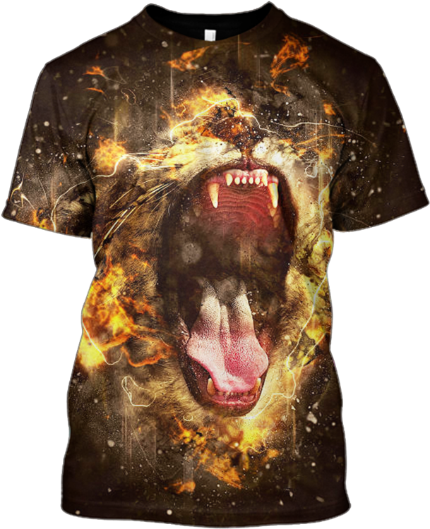 3d Roaring Lion Hoodie - Like A Roaring Lion [book] (800x799), Png Download