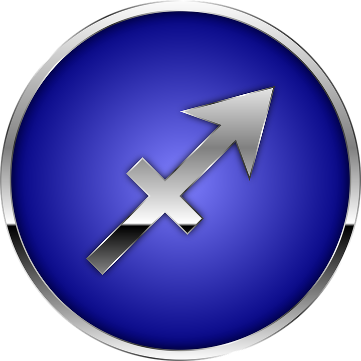 Sagittarius, Astrology, Sign, Symbol, Horoscope, Zodiac - Imagenes Signo Sagitario (720x720), Png Download