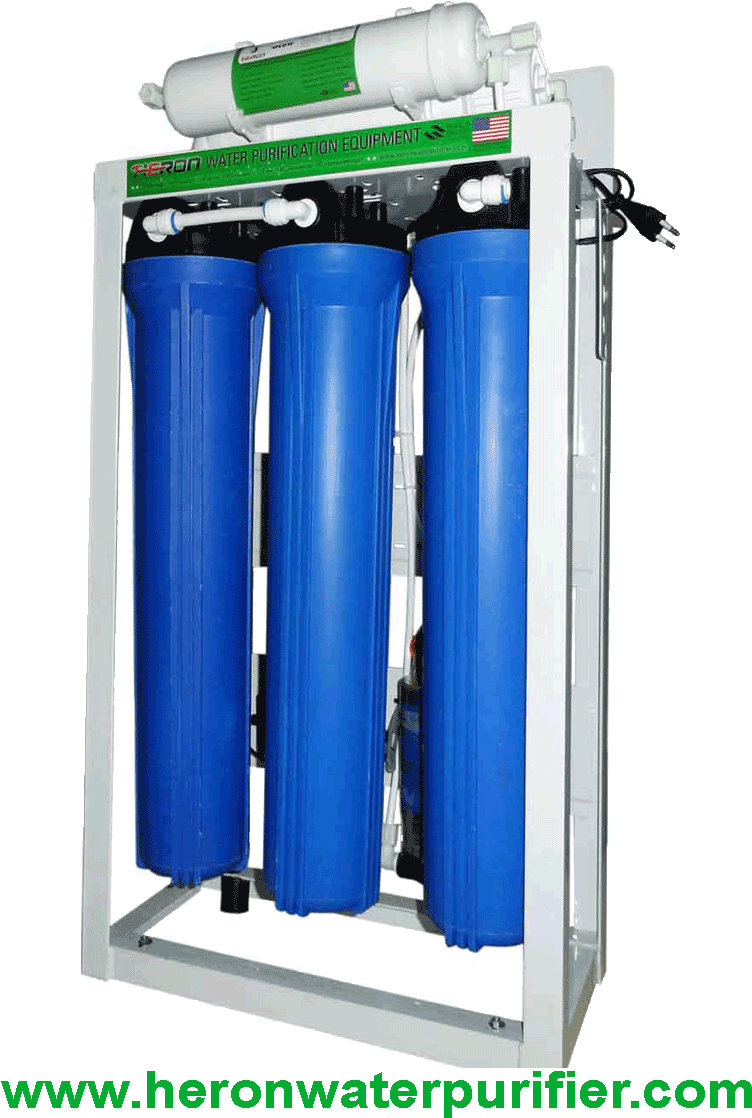 Reverse Osmosis Water Purifier Png Image - Heron Water Purifier 400 Gpd (800x1142), Png Download