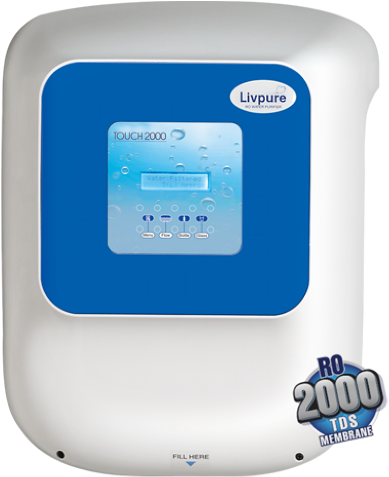 More Views - Livpure Touch 2000 Plus (1000x1231), Png Download