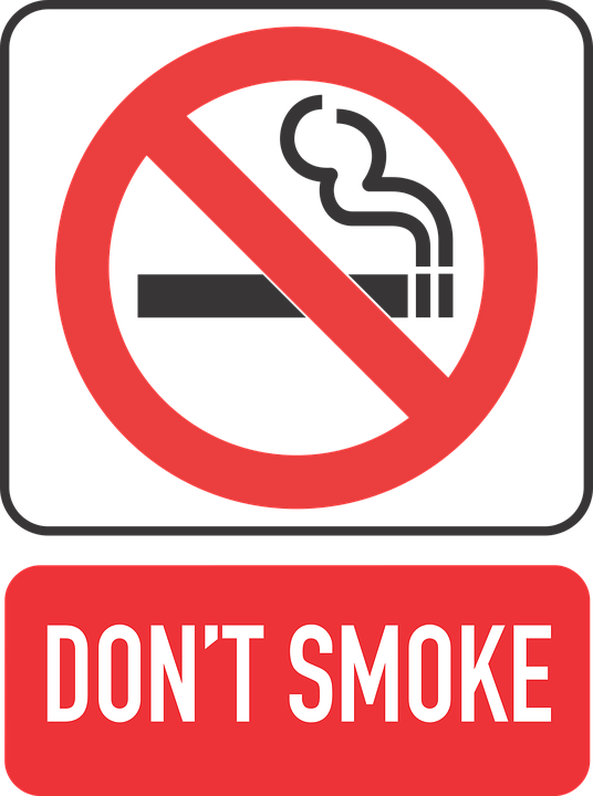 No Smoking Clipart Tobacco Use - Swimming Pool Safety Sign (536x720), Png Download