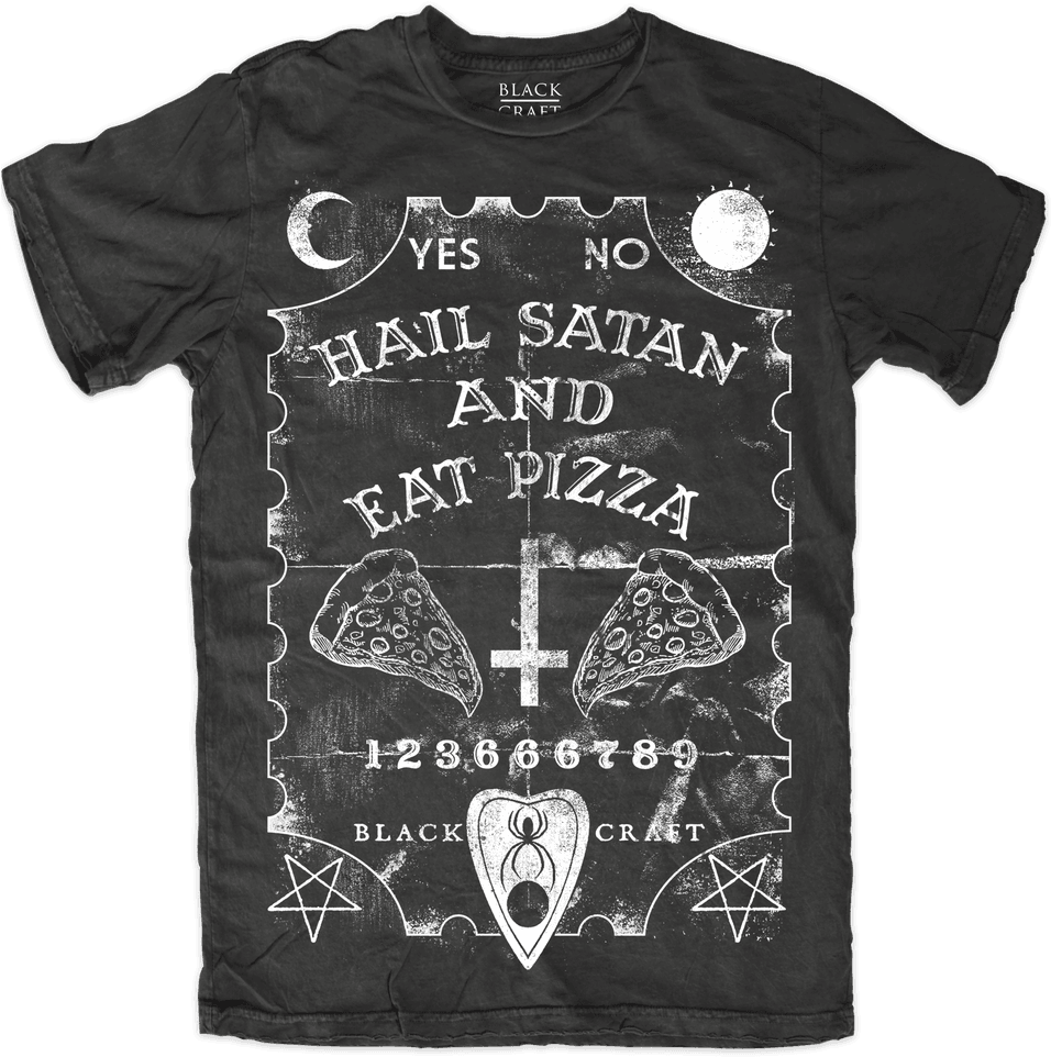 Hail Satan And Eat Pizza - Baron Corbin Lone Wolf T Shirt (967x1000), Png Download