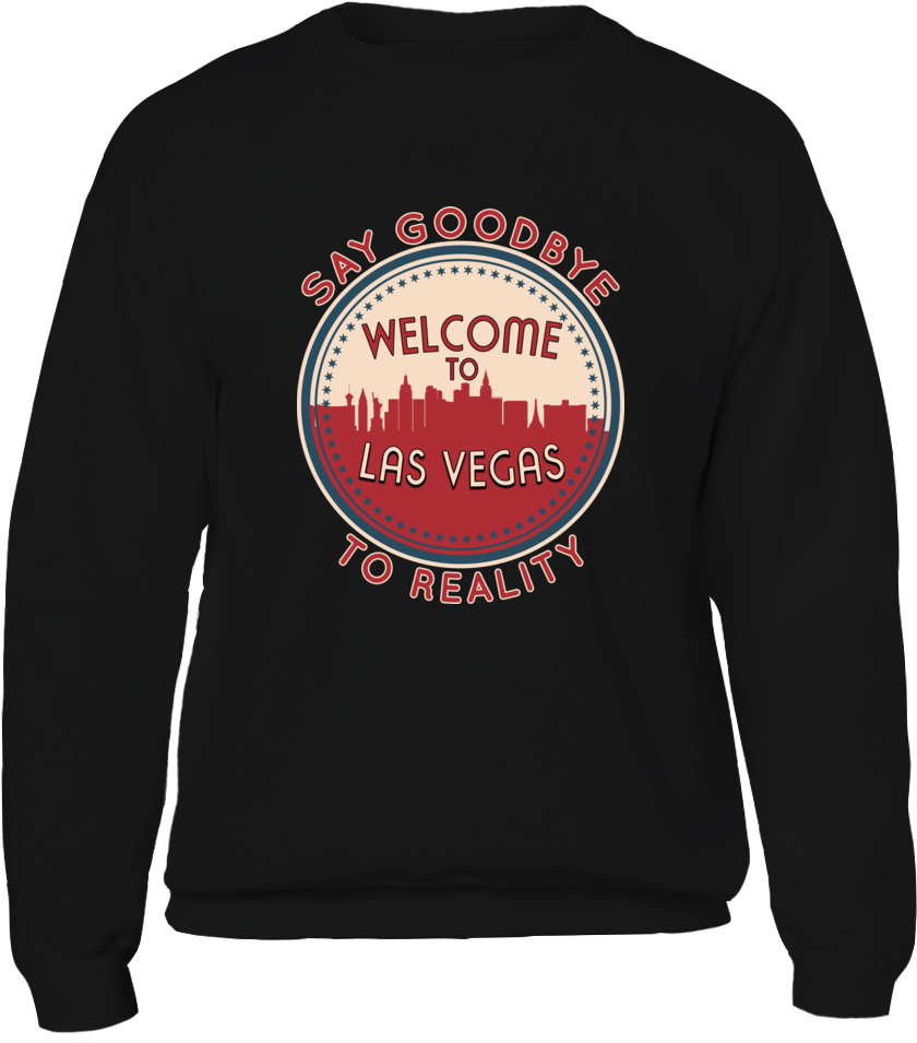 Welcome To Las Vegas Sweat Shirt - Texas Tech Christmas Sweater (1000x1000), Png Download