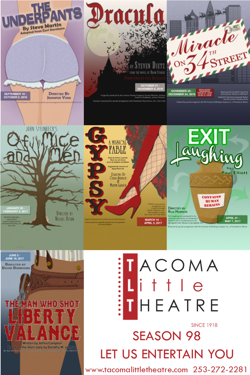 1617poster Montage - Tacoma Little Theatre (811x1235), Png Download