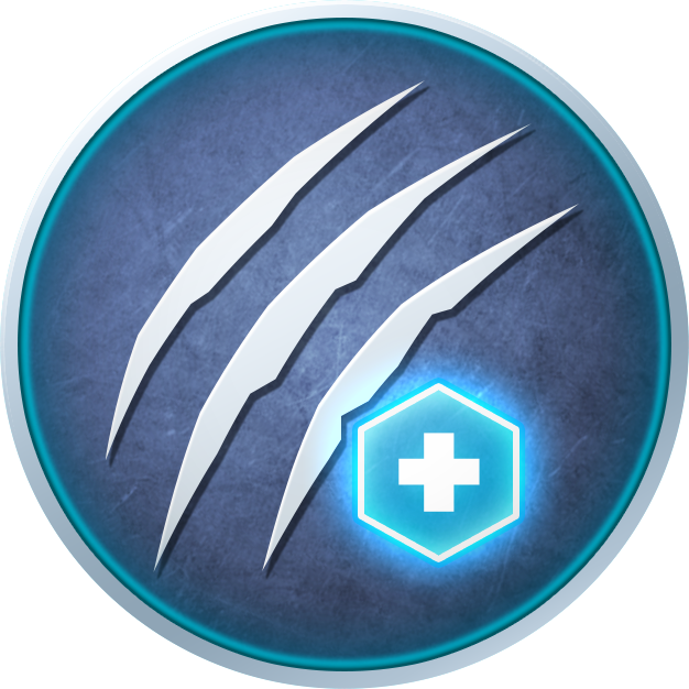 Icon Attack Impact Cleanse - Jurassic World Alive Icons (626x626), Png Download