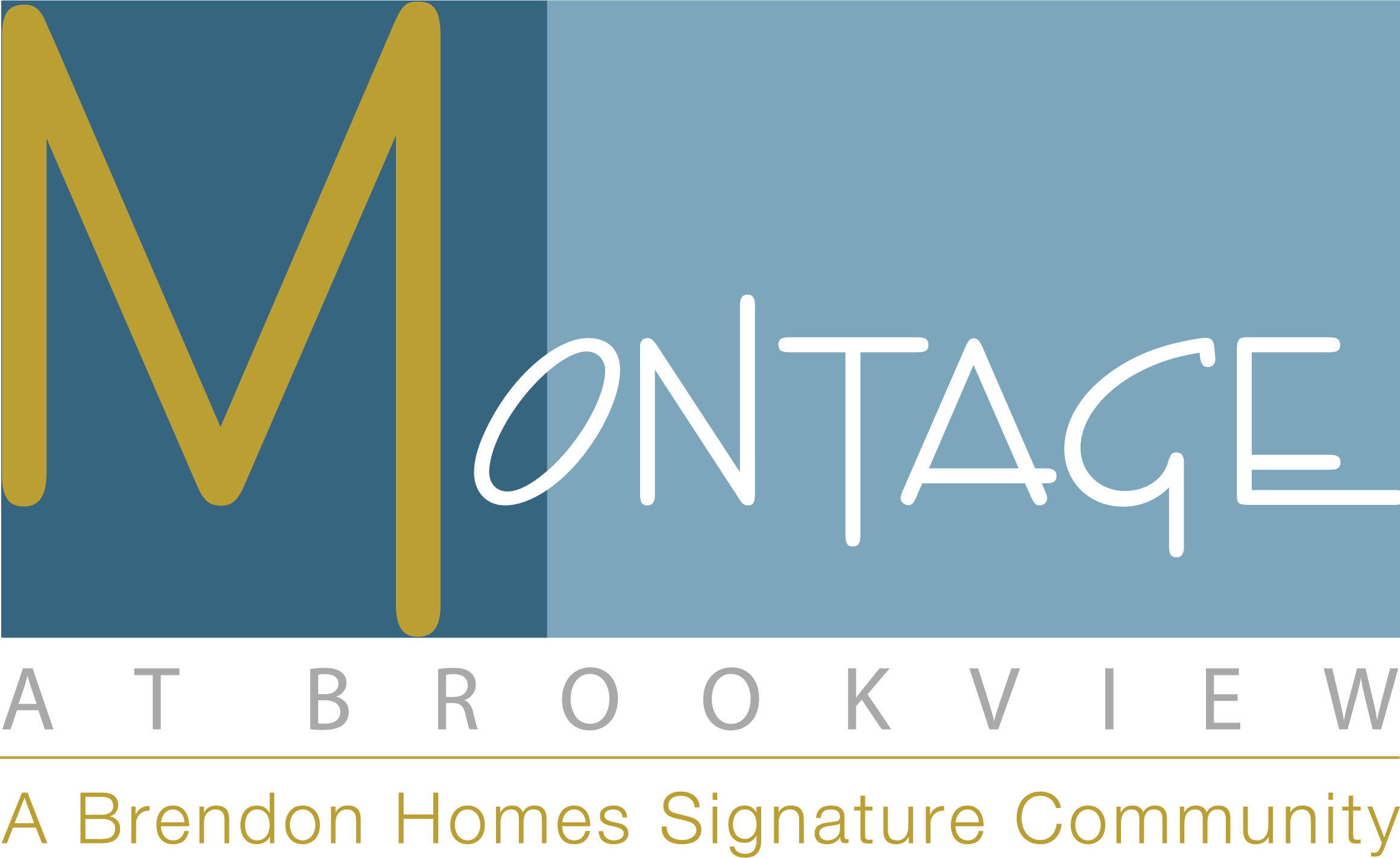Montage At Brookview (2323x1424), Png Download