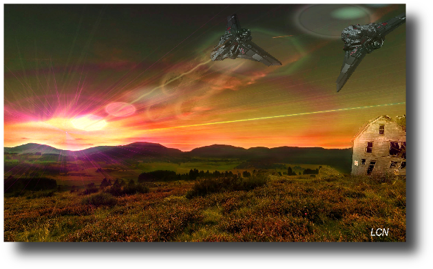 Red Sky At Morning (667x429), Png Download