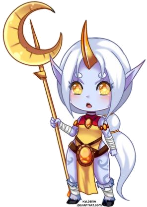 Primeiramente Você Entende O Papel Da Soraka Curar, - League Of Legends Chibi Soraka (310x438), Png Download