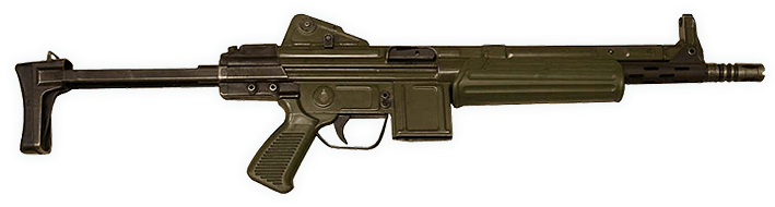 The Lc Is The Short Carbine Version Of The Gun, With - Cetme Lc Parts Kit (708x300), Png Download