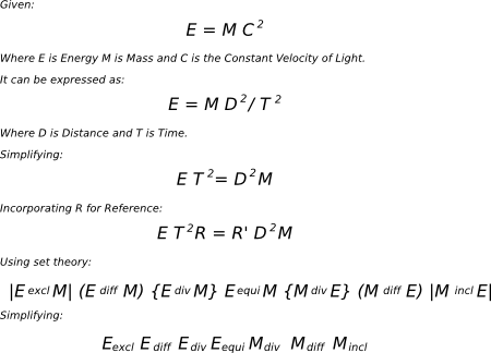 Difference, Division, E = Mc2, Einstein, Energy, Grand - Grand Unified Theory (450x324), Png Download