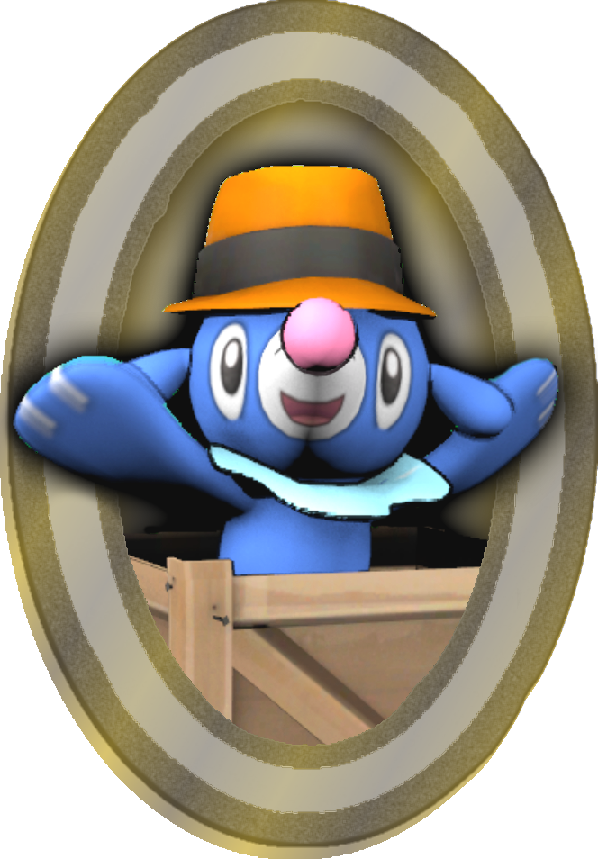Popplio Coin - Cartoon (664x954), Png Download