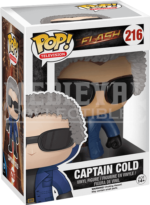 The Flash - Funko Pop Captain Cold (666x666), Png Download