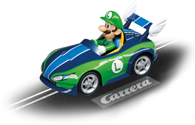 Mario Kart Wii Wild Wing Luigi™ - Mario Kart Pull Speed Car (700x467), Png Download