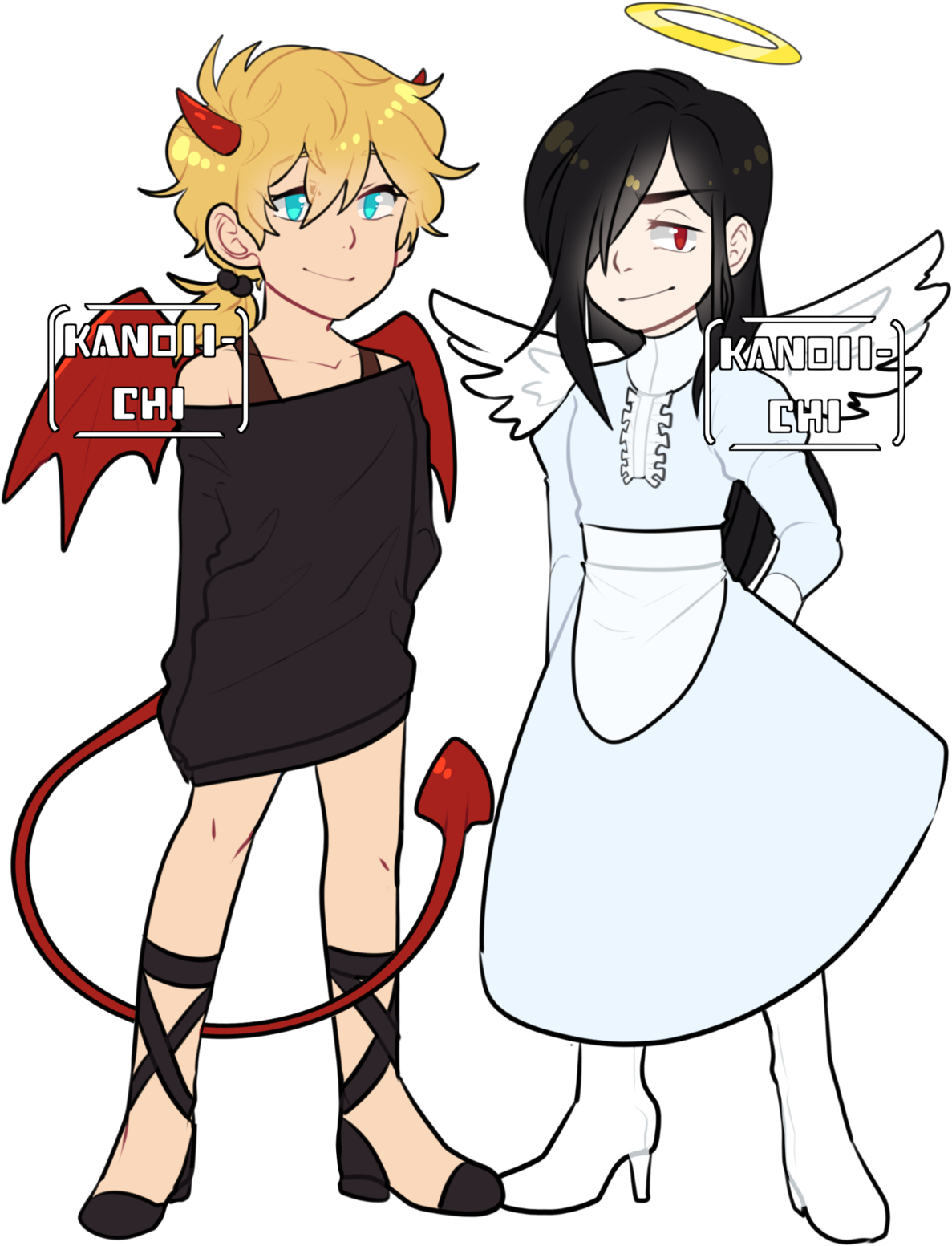 Commission For Leeleebuggies Katie And Eva In Their - Halloween Costume (1280x1792), Png Download
